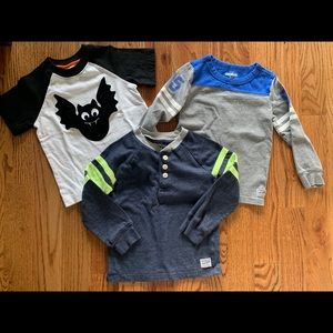 Boys 4T shirt lot - Fall/Winter/Halloween